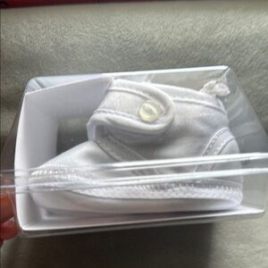 Edgehill Collection Christening Shoes - White-NWT